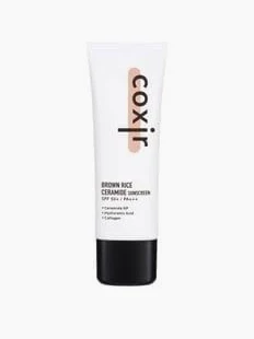 COXIR Brown Rice Ceramide Sunscreen 50ml hydrating sunscreen SPF